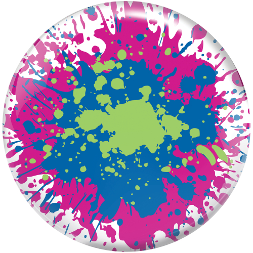 Brunswick Viz-a-ball Paint Splatter